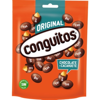 Conguitos Amendoim Chocolate Negro embalagem 220 g