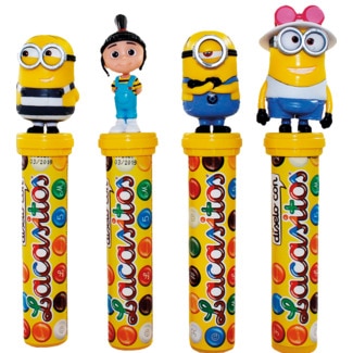 Lacasitos Chocolate Minions embalagem 20 g Imagem Sortida.
