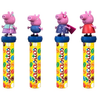 Lacasitos Chocolates Peppa Pig embalagem 20 g Imagem Sortida.
