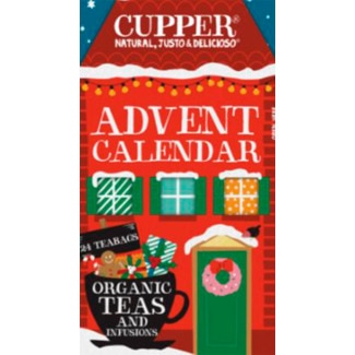 Cupper Calendário do Advento Infusão de Natal embalagem 48 g