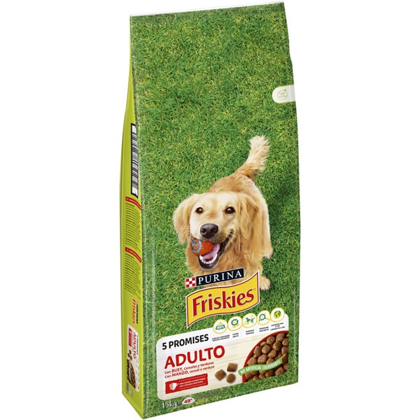 dry food for adult dogs with ox, cereals and vegetables sack 15 kg