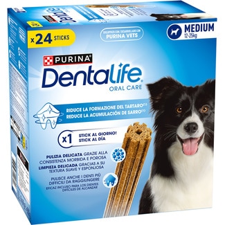 DENTALIFE Dentastix dental snacks for medium breed dogs 24 units 28 g