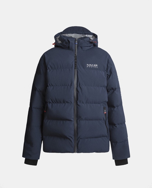 Chaleco acolchado de hombre poliéster-spandex cremallera impermeable