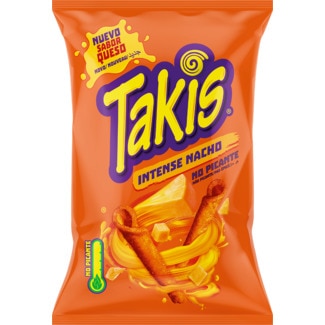 Takis Snacks de Milho Intense Nacho embalagem 90 g