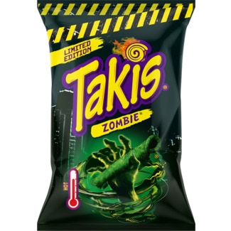 Takis Snack de Milho Zombie embalagem 90 g