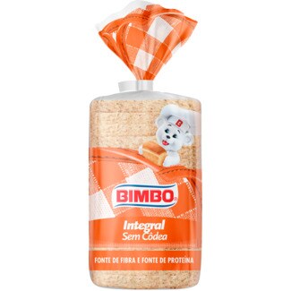 Bimbo Pão de Forma Integral sem Côdea embalagem 450 g