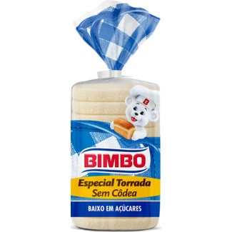 Bimbo Pão de Forma se Côdea Especial Torradas embalagem 450 g