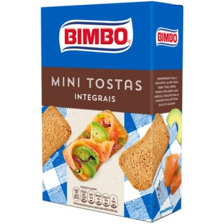 Bimbo Mini Tostas Integrais embalagem 100 g