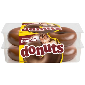 Donuts Bombon de Chocolate 4 Unidades embalagem 188 g