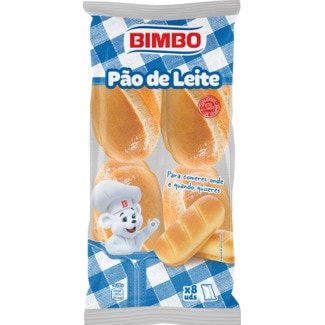 Bimbo Pães de Leite 8 Unidades embalagem 280 g