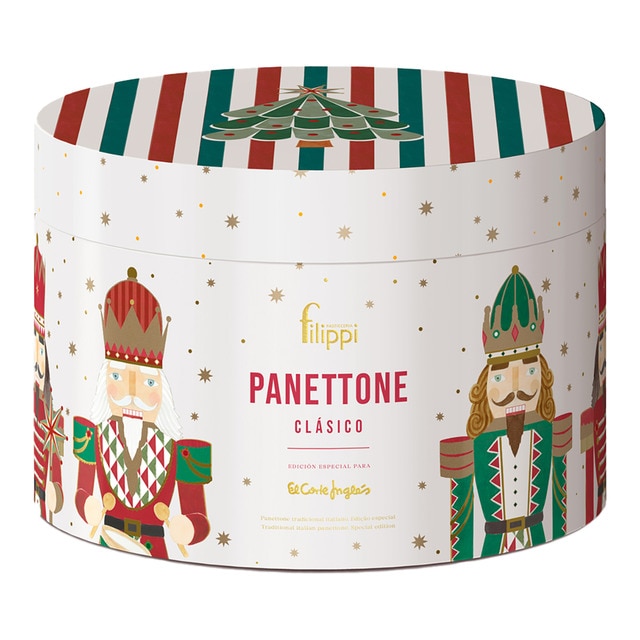 Panettone Clásico Cappelliera Filippi Edición Especial para El Corte Inglés