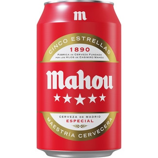 MAHOU 5 ESTRELLAS Helles Spezialbier Dose 33 cl
