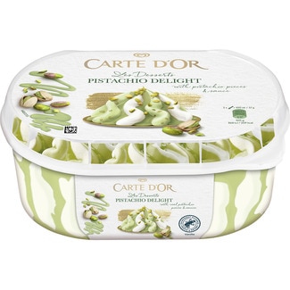 Helado pistacho delight tarrina 825 ml - Carte D'or
