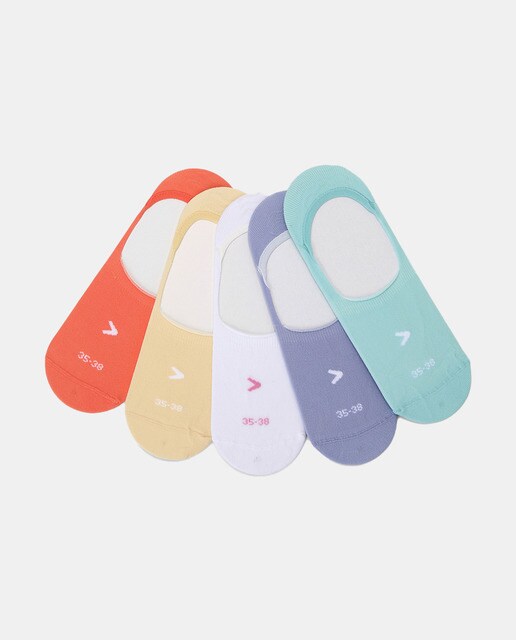 Pack de 5 pares de calcetines de training Booemrang para mujer