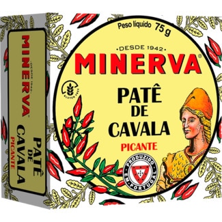 Minerva Paté Cavala Picante lata 75 g