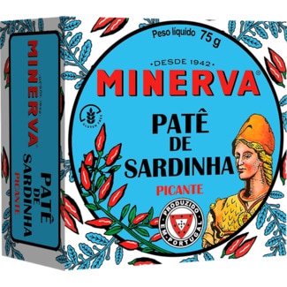 Minerva Paté Sardinha Picante lata 75 g