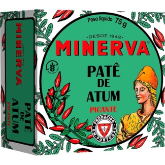 Minerva Paté de Atum Picante lata 75 g