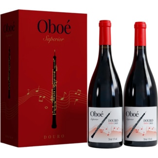 Oboé Vinho Tinto do Douro Superior Pack 2 unidades garrafa 75 cl