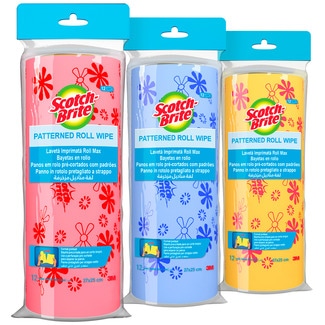 Scotch-Brite Panos em Rolos Pre-Cortados embalagem 12 unidades