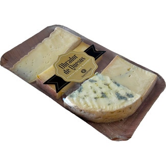OBRADOR DE QUESOS tabla de 4 quesos franceses elaborados con leche cruda de cabra 210 g