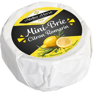 ATELIER HERVE queso francés mini brie citron romarin piece 135 g