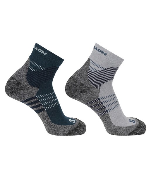 Pack 2 pares de calcetines de montaña unisex X Ultra Access Quarter Salomon