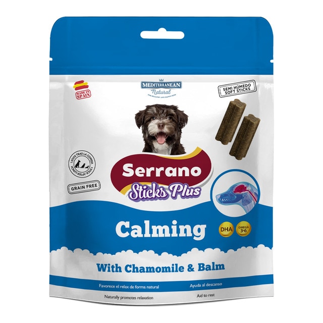 Mediterranean Natural – Snack funcional para perros adultos Mediterranean Natural Calmante 14 sticks.