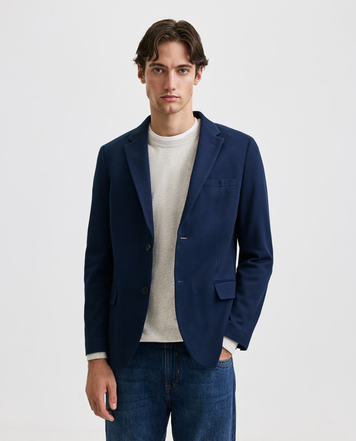 Easy Wear - Chaqueta de hombre punto pique.