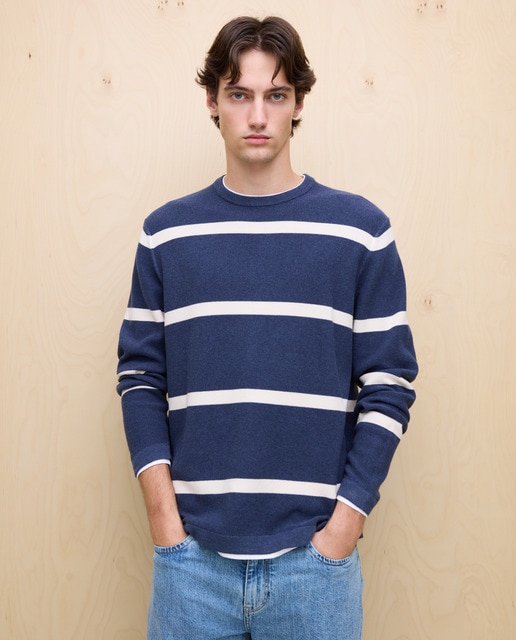 Easy Wear - Jersey de hombre de rayas.