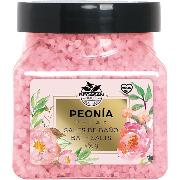 Badesalz Relax Pfingstrose Schale 450 g