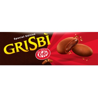 Grisbi Bolacha Kit Kat embalagem 112 g