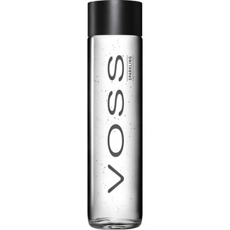 VOSS agua de manantial con gas de Noruega botella 375 ml