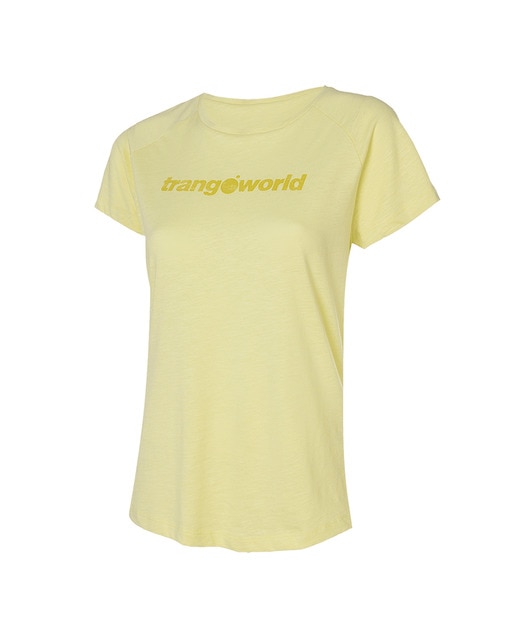 Camiseta de algodón para trekking y senderismo. Tejido natural orgánico y lavado siliconado.