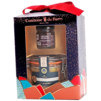 Comtesse Barry Coffret Festa de Natal 2025 - Foie de Pato + Chutney de Figues unidade 225 g