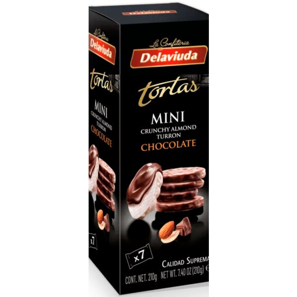 Torrão Duro Mini Torta Chocolate embalagem 210 g