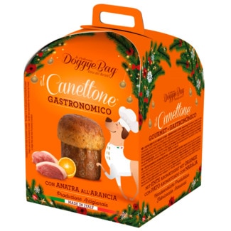 Doggyebag Canettone Pato e Laranja embalagem 130 g