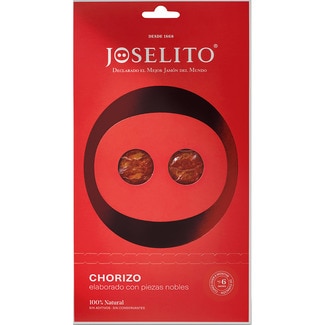 JOSELITO Chorizo Wurst in Scheiben 100% naturbelassen aus Salamanca Tütchen 70 g