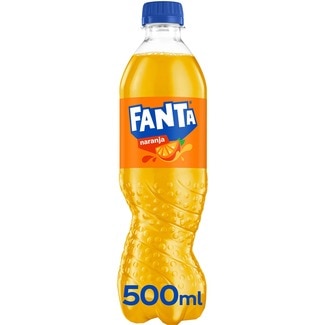 FANTA sparkling orange soft drink bottle 50 cl