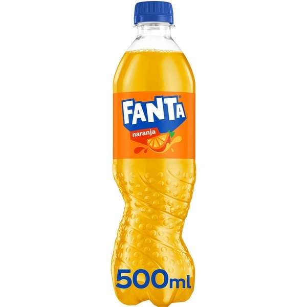 Orangenerfrischungsgetränk mit Kohlensäure Flasche 50 cl