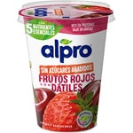 Big Pot plant-based soya treat with red berries and dates container 400 g gluten-free, lactose-free