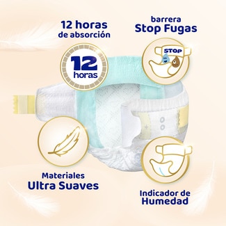 Sensitive pañales recién nacido de 4 a 8 kg talla 2 caja 88 unidades - Dodot