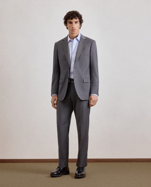 Dustin - Chaqueta traje separate de hombre regular lavable.