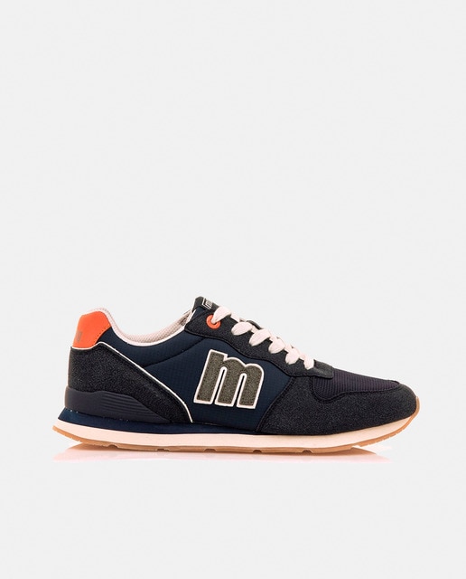 Mustang - Zapatillas deportivas de hombre en color negro con logotipo.