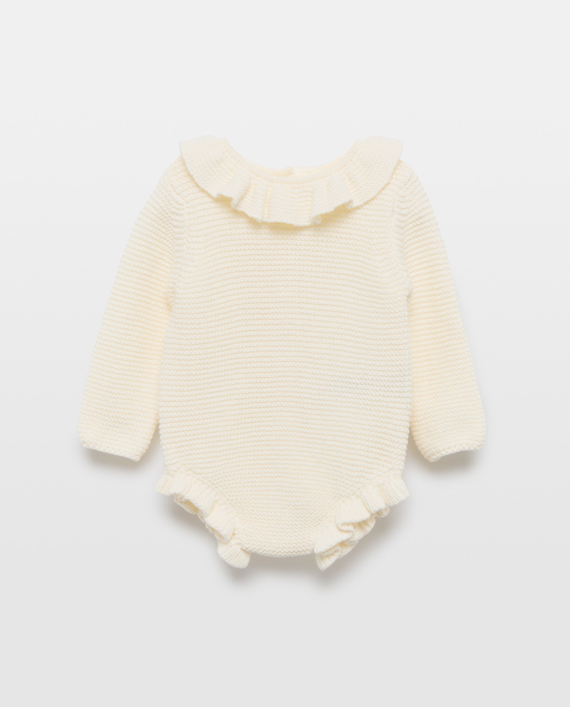 Imagen 0 de Pelele de recién nacido ml tricot volante