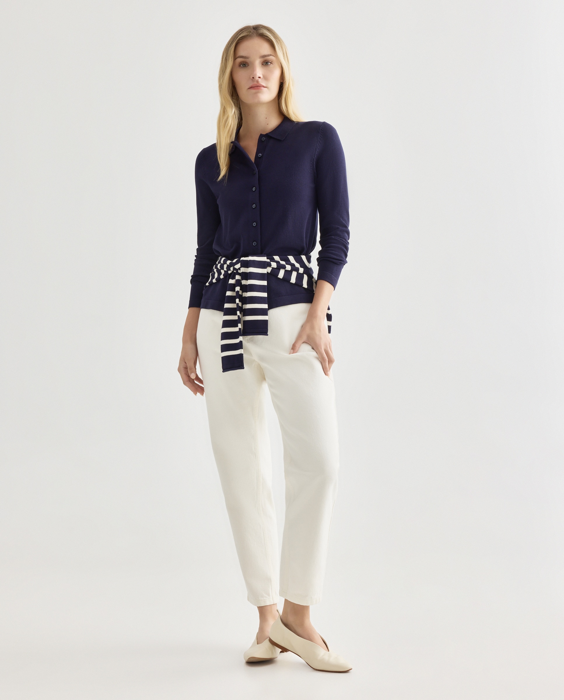 Imagen 0 de Pantalón denim mom de mujer