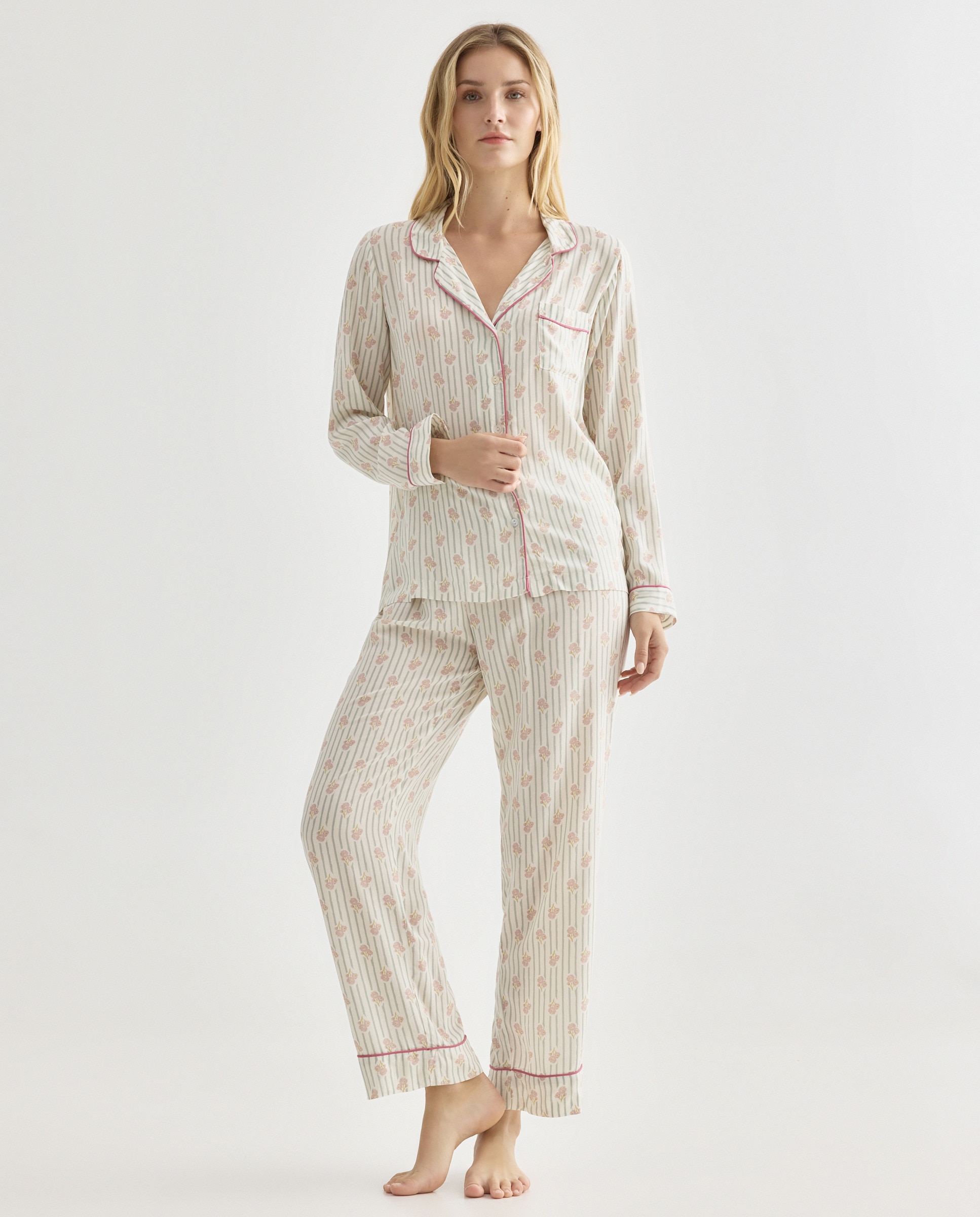 Imagen 0 de Pijama mujer estampado dos piezas