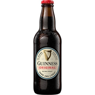 GUINNESS cerveza negra original Irlanda botella 33 cl