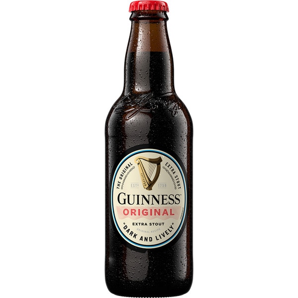 original Irish black beer bottle 33 cl