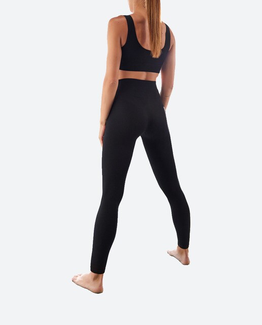 Leggings de mujer deportivos tobilleros sin costuras