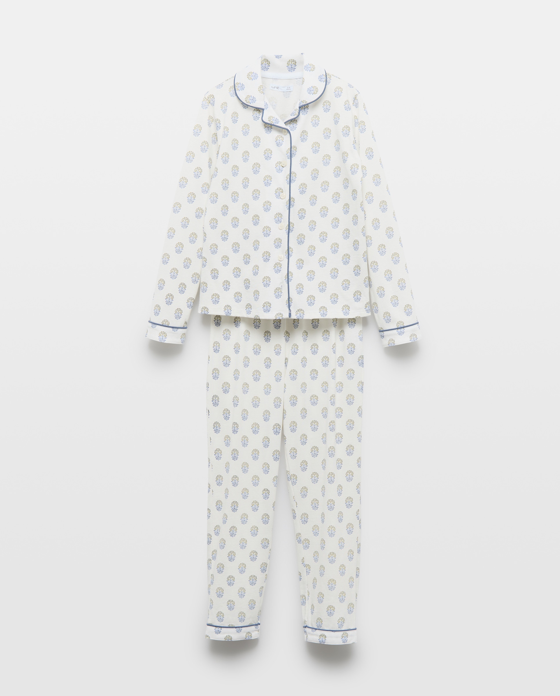 Imagen 0 de Pijama de niña largo estampado